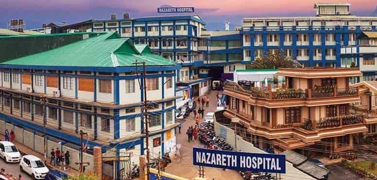 Nazareth Hospital in Laitumkhrah, Shillong, where Dr. Gaurav Das did his Indian Academy of Pediatrics CPR course